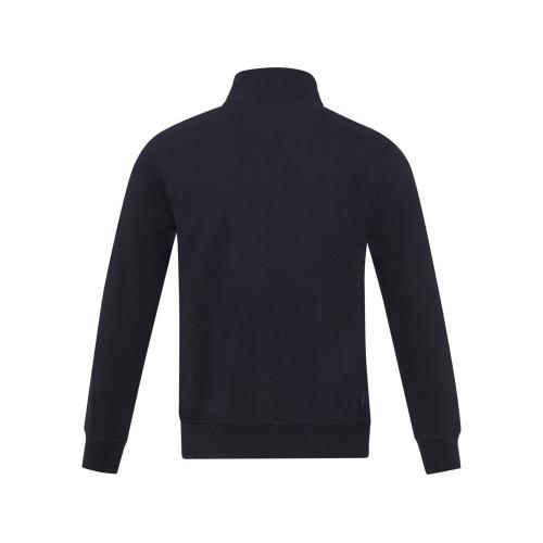 Galena унисекс-свитер с полноразмерной молнией из переработанных материалов Aware™  - Нейви; - купить необычные сувениры в Воронеже