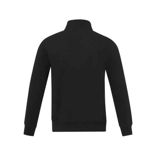 Galena унисекс-свитер с полноразмерной молнией из переработанных материалов Aware™  - Черный; - купить необычные сувениры в Воронеже