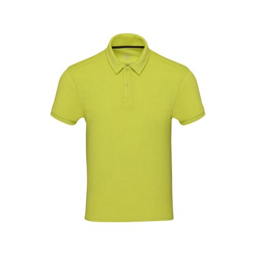 Рубашка поло унисекс Akoya из переработанного махрового материала - Лайм; - купить необычные подарки в Воронеже