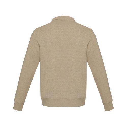 Tin унисекс-свитер с молнией на четверть из переработанных материалов Aware™ - Oatmeal; - купить необычные сувениры в Воронеже