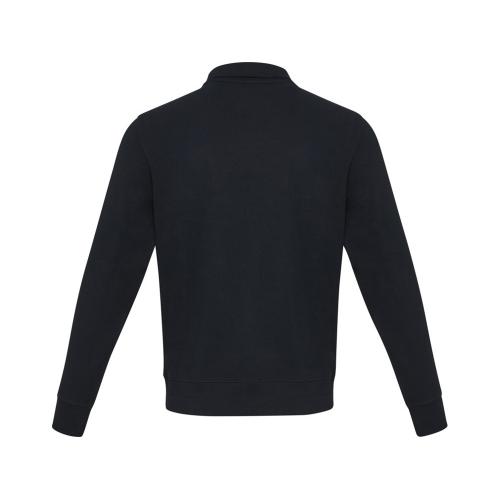 Tin унисекс-свитер с молнией на четверть из переработанных материалов Aware™ - Темно - синий; - купить необычные сувениры в Воронеже