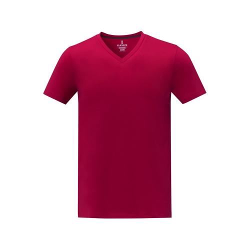 Somoto Мужская футболка с коротким рукавом и V-образным вырезом ; - купить необычные подарки в Воронеже