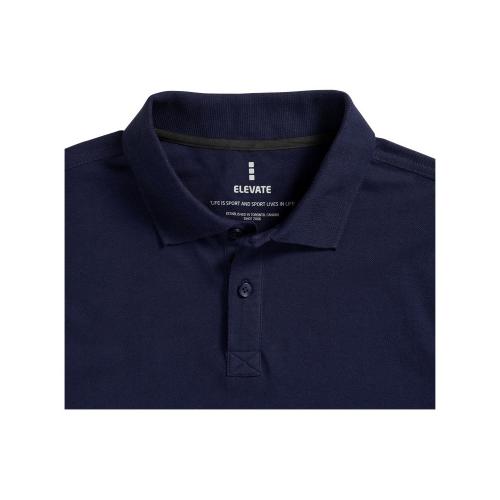 Рубашка поло Oakville мужская с длинным рукавом; - купить именные сувениры в Воронеже