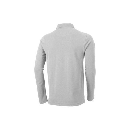 Рубашка поло Oakville мужская с длинным рукавом; - купить необычные подарки в Воронеже