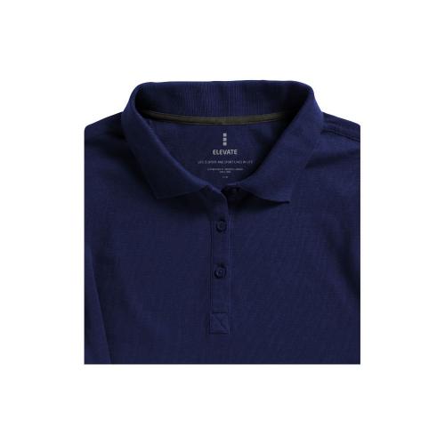 Рубашка поло Oakville женская с длинным рукавом; - купить именные сувениры в Воронеже