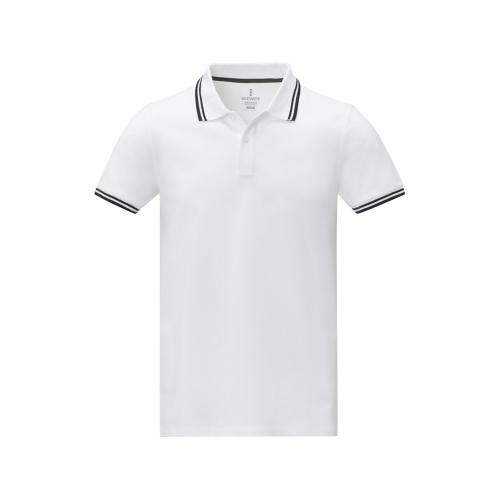 Amarago Мужское поло с коротким рукавом и контрастной отделкой; - купить необычные подарки в Воронеже