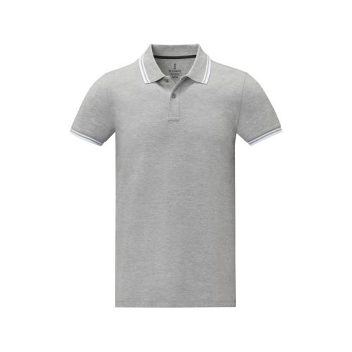 Amarago Мужское поло с коротким рукавом и контрастной отделкой; - купить необычные подарки в Воронеже