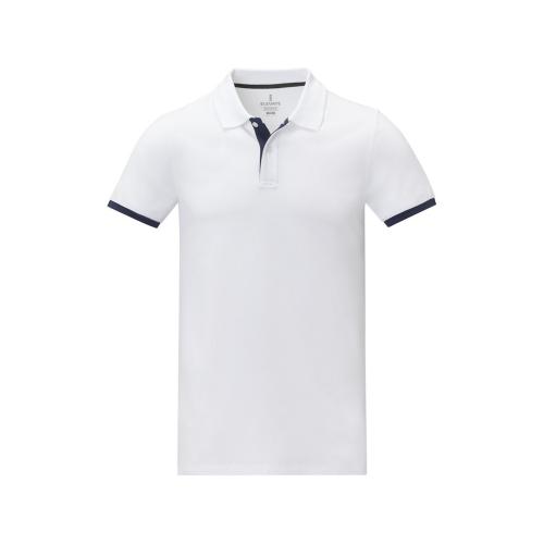 Morgan Двухцветное мужское поло с коротким рукавом ; - купить необычные подарки в Воронеже