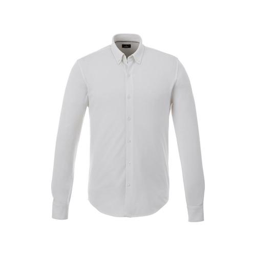 Мужская рубашка Bigelow из пике с длинным рукавом; - купить необычные подарки в Воронеже