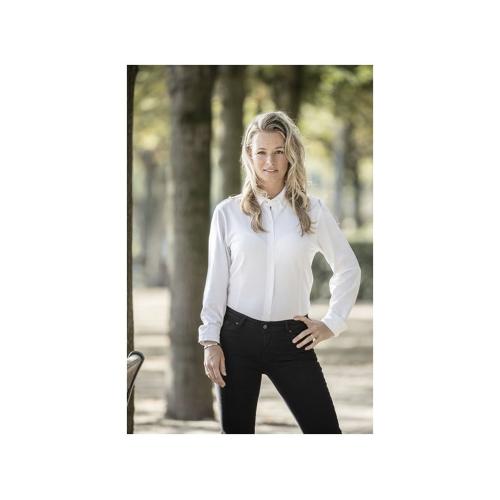 Женская рубашка Bigelow из пике с длинным рукавом; - купить именные сувениры в Воронеже