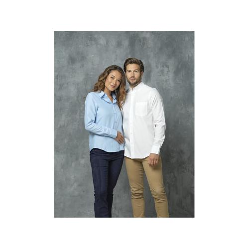 Pollux Мужская рубашка с длинными рукавами; - купить подарки с логотипом в Воронеже