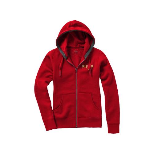 Толстовка Arora женская с капюшоном; - купить подарки с логотипом в Воронеже