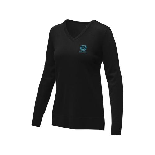 Женский пуловер с V-образным вырезом Stanton; - купить именные сувениры в Воронеже