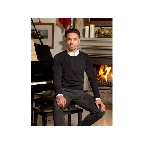 Мужской пуловер Merrit с круглым вырезом; - купить именные сувениры в Воронеже