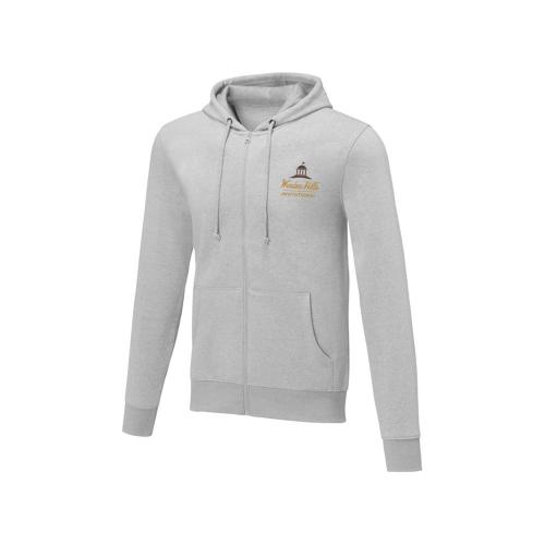 Мужская толстовка на молнии Theron; - купить подарки с логотипом в Воронеже