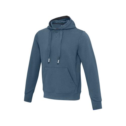 Худи унисекс Лагуна, серо-синий