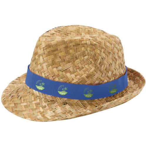 Pricus соломенная шляпа - Ярко-синий / Натуральный; - купить необычные сувениры в Воронеже