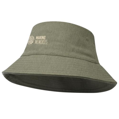 Панама Wicklow из переработанного материала - Зеленый; - купить именные сувениры в Воронеже