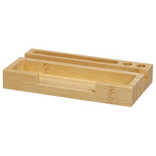 Настольный органайзер с вечным календарем и подставкой для телефона Akira; - купить именные сувениры в Воронеже