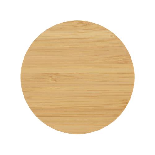 Беспроводное зарядное устройство из бамбука Cap; - купить необычные сувениры в Воронеже