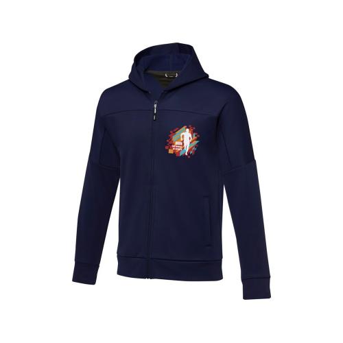 Мужская спортивная трикотажная куртка Nubia на молнии; - купить подарки с логотипом в Воронеже