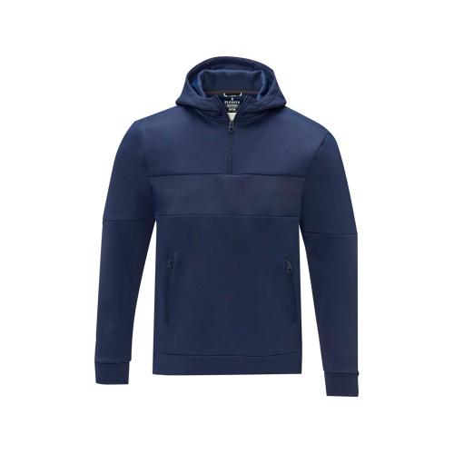 Мужской свитер анорак Sayan на молнии на половину длины с капюшоном; - купить необычные подарки в Воронеже