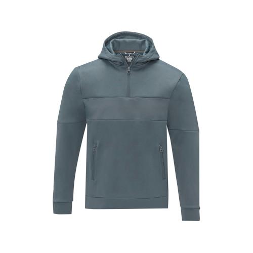 Мужской свитер анорак Sayan на молнии на половину длины с капюшоном; - купить необычные подарки в Воронеже