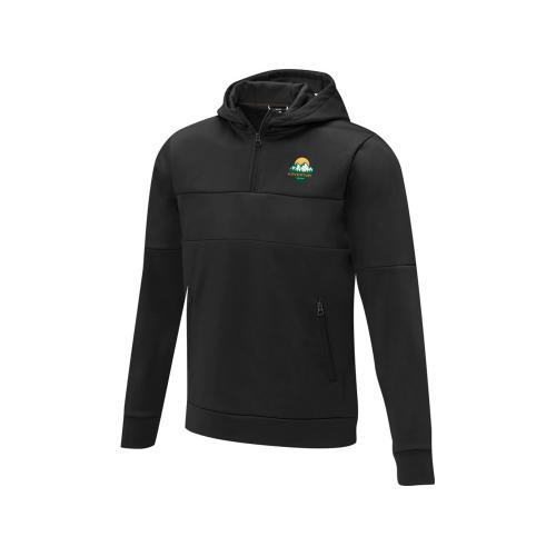 Мужской свитер анорак Sayan на молнии на половину длины с капюшоном; - купить именные сувениры в Воронеже