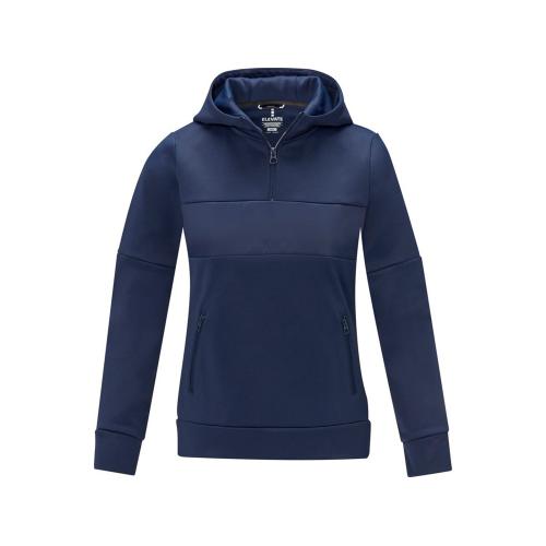 Женский свитер анорак Sayan на молнии на половину длины с капюшоном; - купить необычные подарки в Воронеже