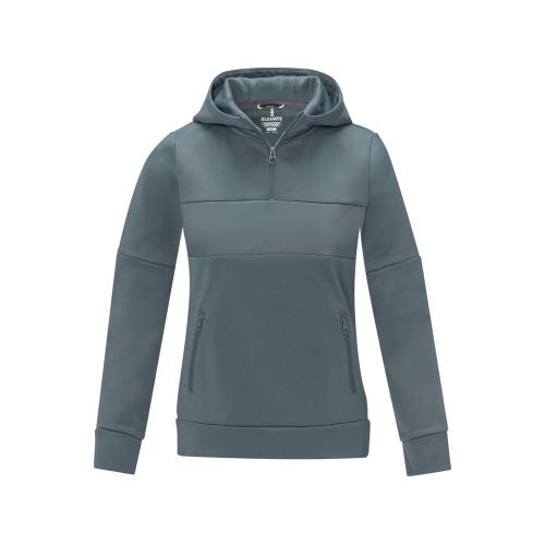 Женский свитер анорак Sayan на молнии на половину длины с капюшоном; - купить необычные подарки в Воронеже