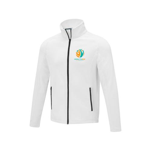 Мужская флисовая куртка Zelus; - купить подарки с логотипом в Воронеже