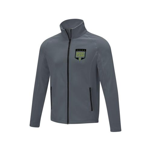 Мужская флисовая куртка Zelus; - купить подарки с логотипом в Воронеже