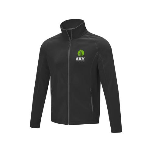 Мужская флисовая куртка Zelus; - купить подарки с логотипом в Воронеже