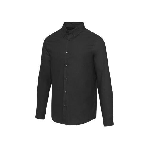 Sphene мужская рубашка оксфорд - сплошной черный