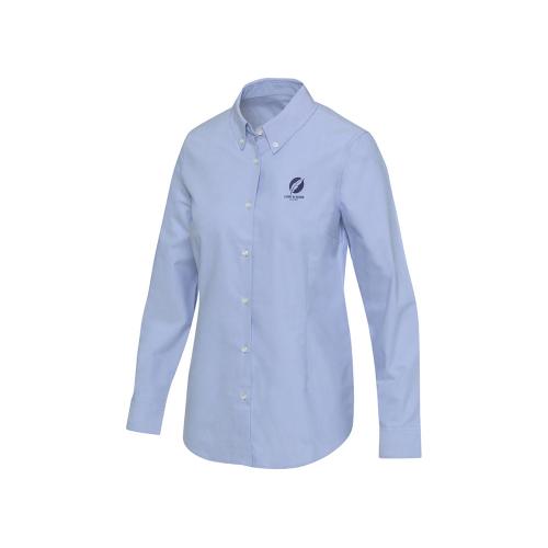 Sphene женская рубашка оксфорд - Голубой; - купить подарки с логотипом в Воронеже