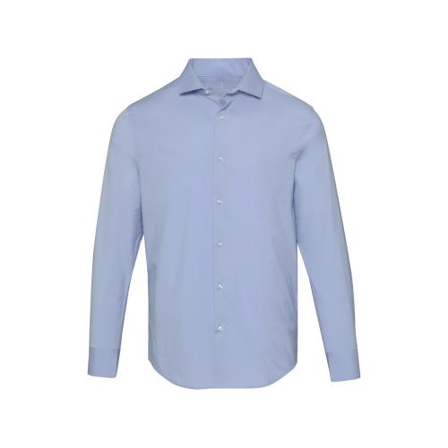 Carnelian мужская рубашка из поплина - Голубой; - купить необычные подарки в Воронеже