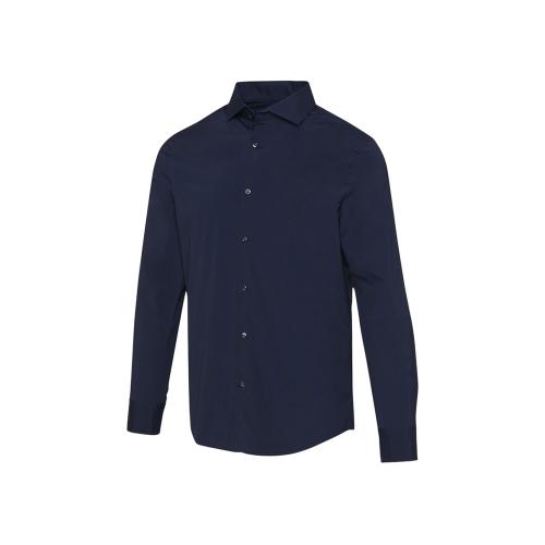 Carnelian мужская рубашка из поплина - Navy Blue