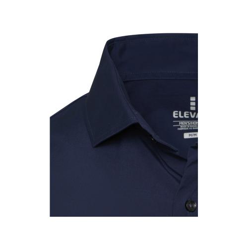 Carnelian мужская рубашка из поплина - Navy Blue; - купить именные сувениры в Воронеже