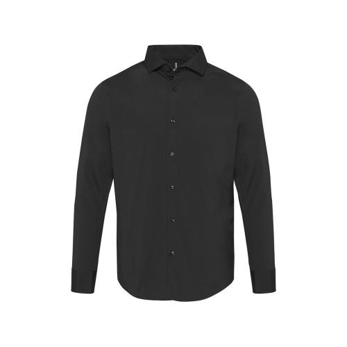 Carnelian мужская рубашка из поплина - сплошной черный; - купить необычные подарки в Воронеже