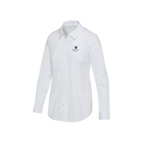 Carnelian женская рубашка из поплина - Белый; - купить подарки с логотипом в Воронеже