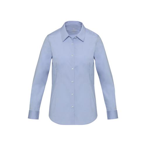 Carnelian женская рубашка из поплина - Голубой; - купить необычные подарки в Воронеже