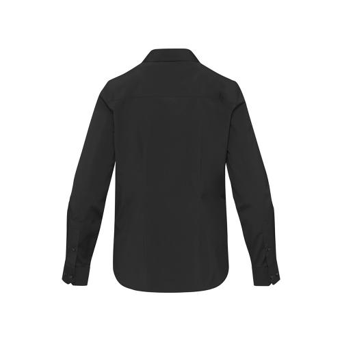 Carnelian женская рубашка из поплина - сплошной черный; - купить необычные сувениры в Воронеже