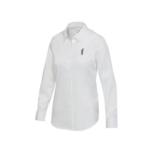 Citrine женская рубашка из твила - Белый; - купить подарки с логотипом в Воронеже