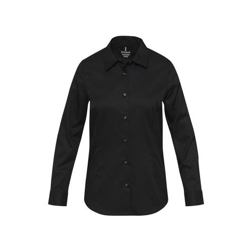 Citrine женская рубашка из твила - сплошной черный; - купить необычные подарки в Воронеже