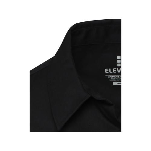 Citrine женская рубашка из твила - сплошной черный; - купить именные сувениры в Воронеже