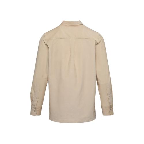 Alum вельветовая рубашка унисекс - Oatmeal; - купить необычные сувениры в Воронеже