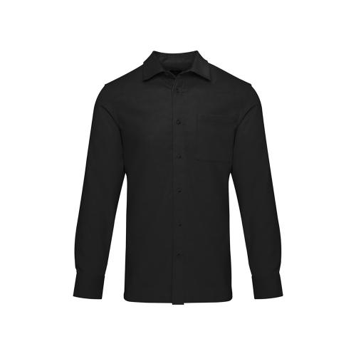 Alum вельветовая рубашка унисекс - сплошной черный; - купить необычные подарки в Воронеже