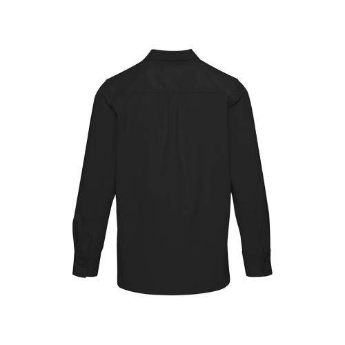 Alum вельветовая рубашка унисекс - сплошной черный; - купить необычные сувениры в Воронеже