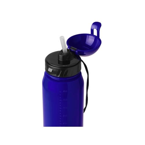 Бутылка для воды с трубочкой Little, 400 мл; - купить именные сувениры в Воронеже