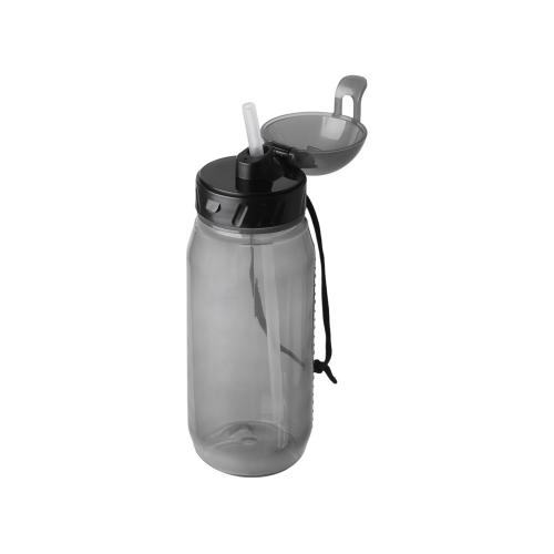 Бутылка для воды с трубочкой Little, 400 мл; - купить именные сувениры в Воронеже